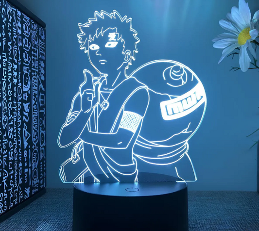 Gaara Lampe 3D